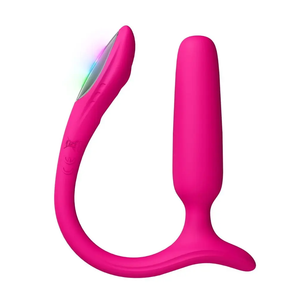 Lovense Lush Anal - anální vibrátor ovládaný aplikací, s LED - růžový