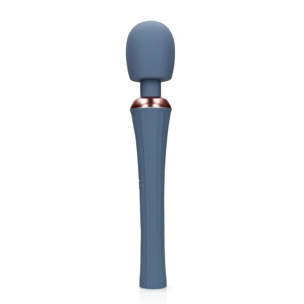 Loveline Powerful Wand Vibrator with Still Handle - Blue Nova