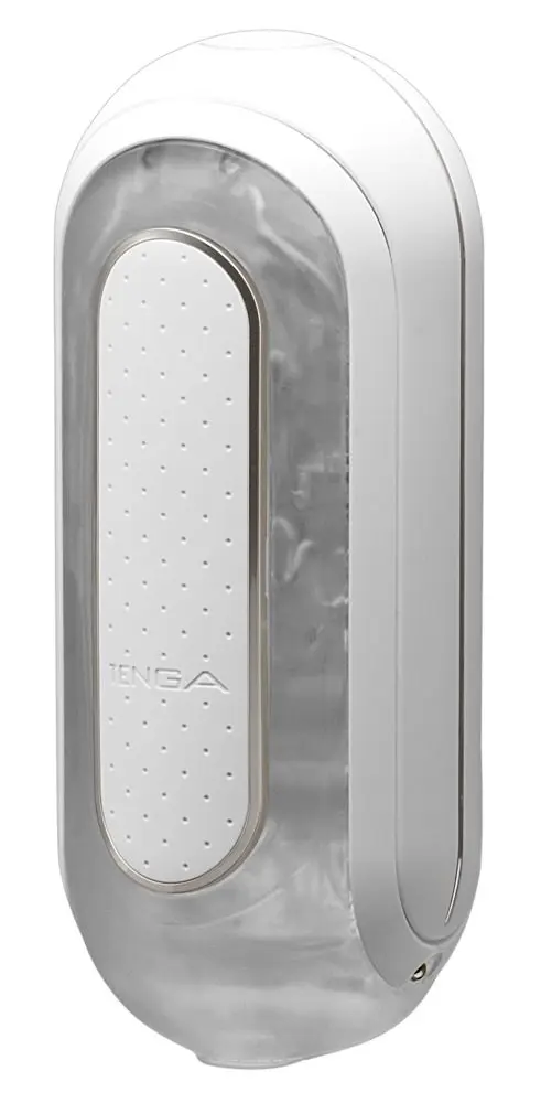 TENGA Flip Zero - vibrační masturbátor - bílý