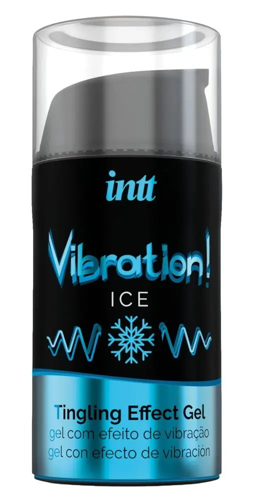 Intt Vibration! - tekutý vibrátor - led (15 ml)