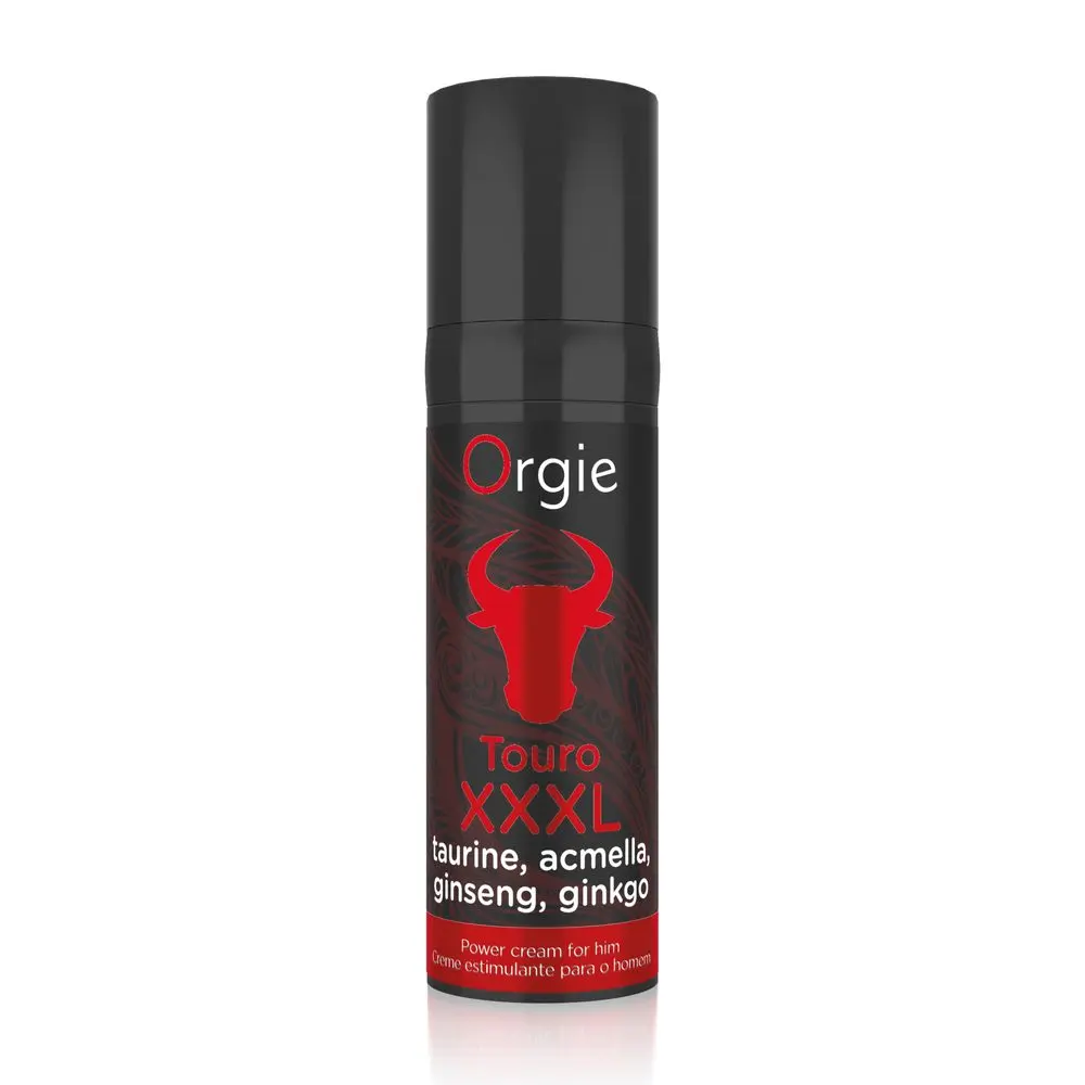 Orgie Touro XXXL - krém na podporu erekce - 15 ml