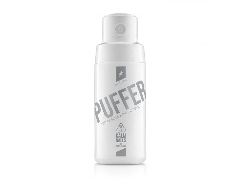 Pudr na intimní mužské partie Angry Beards Sit a Chill Puffer - 57 g + dárek zdarma