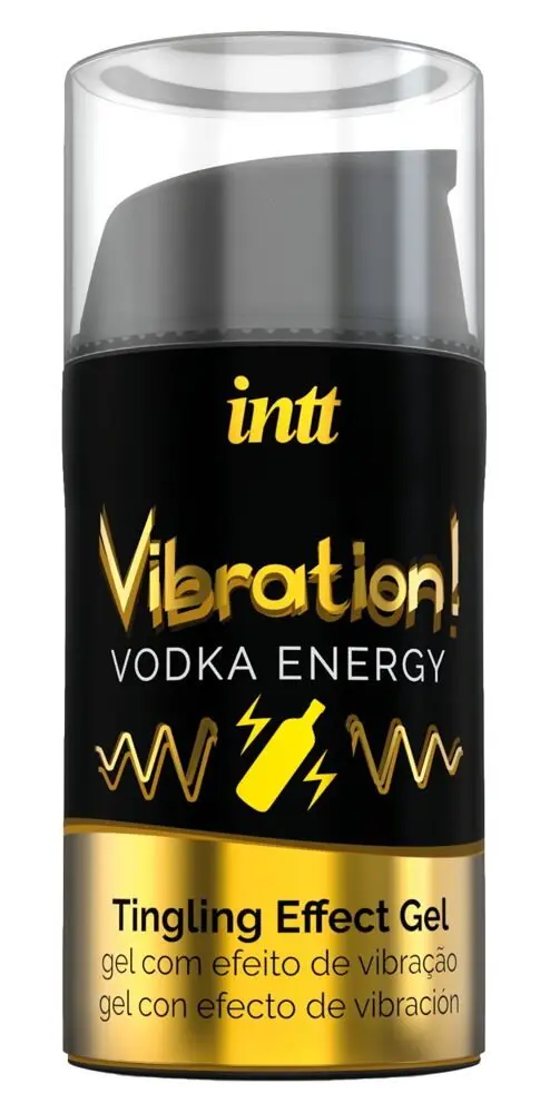 Intt Vibration! - tekutý vibrátor - Vodka Energy (15 ml)