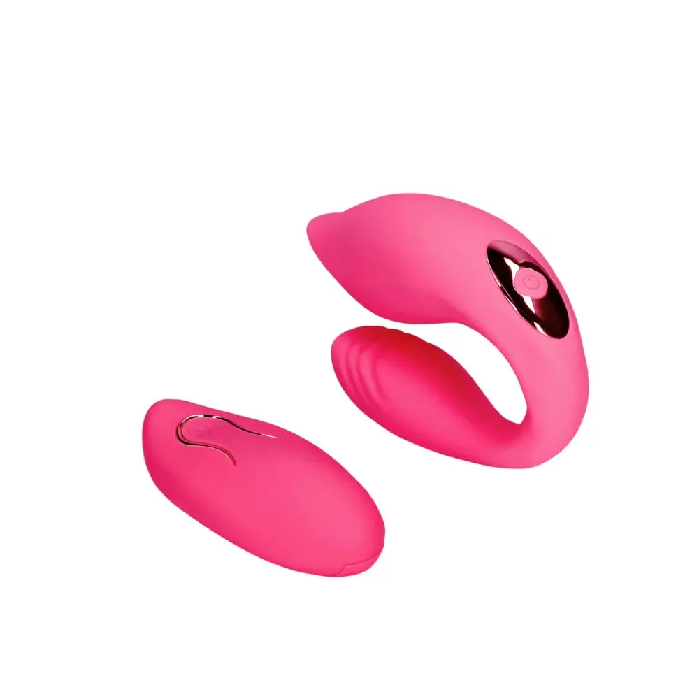 Loveline Couple Toy with Remote Control - Wild Strawberry