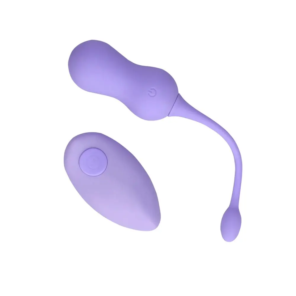Loveline Vibrating Egg with Remote Control - Violet Harmony