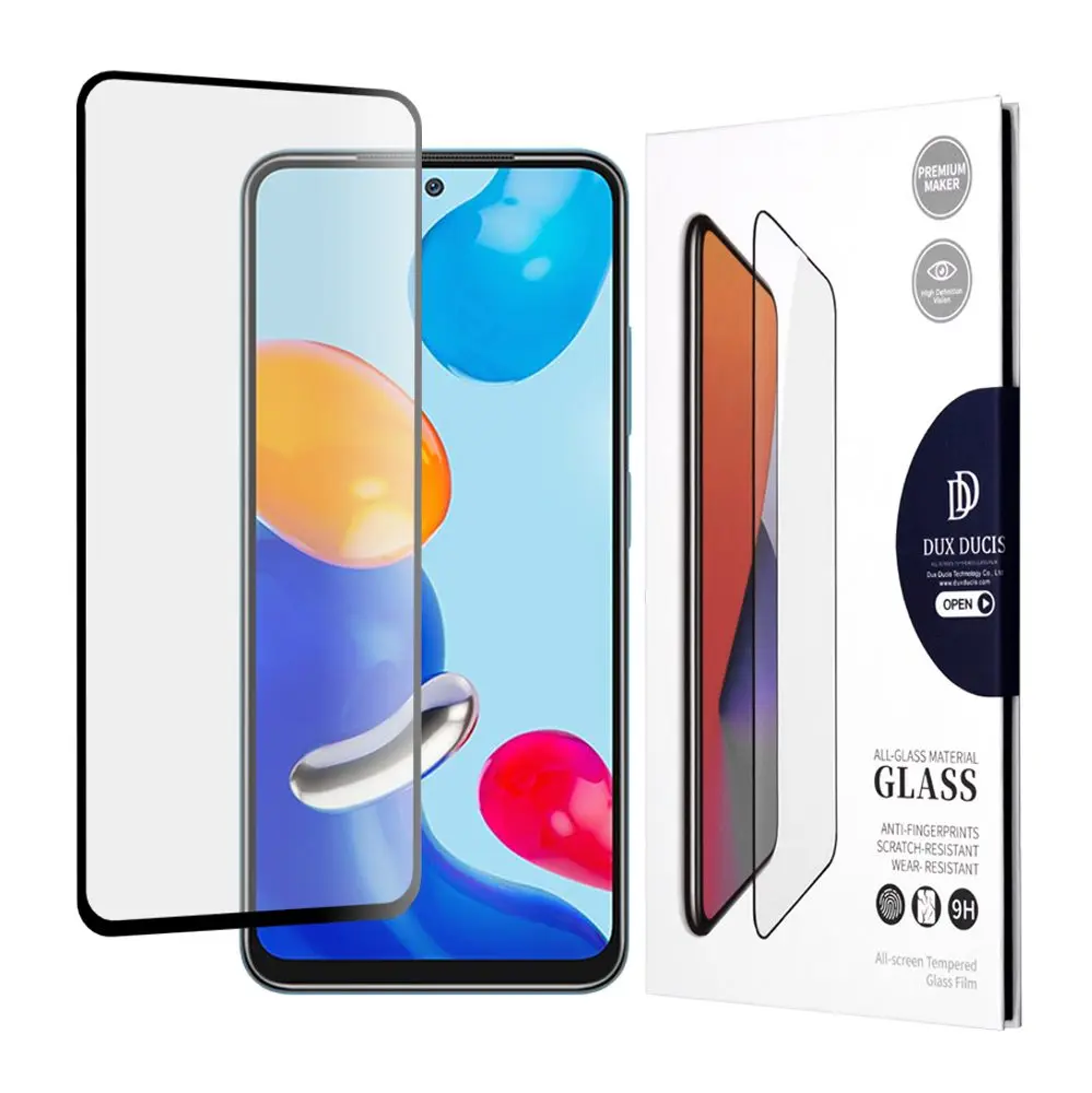 Dux Ducis Tvrzené sklo, Xiaomi Redmi 10C, černé