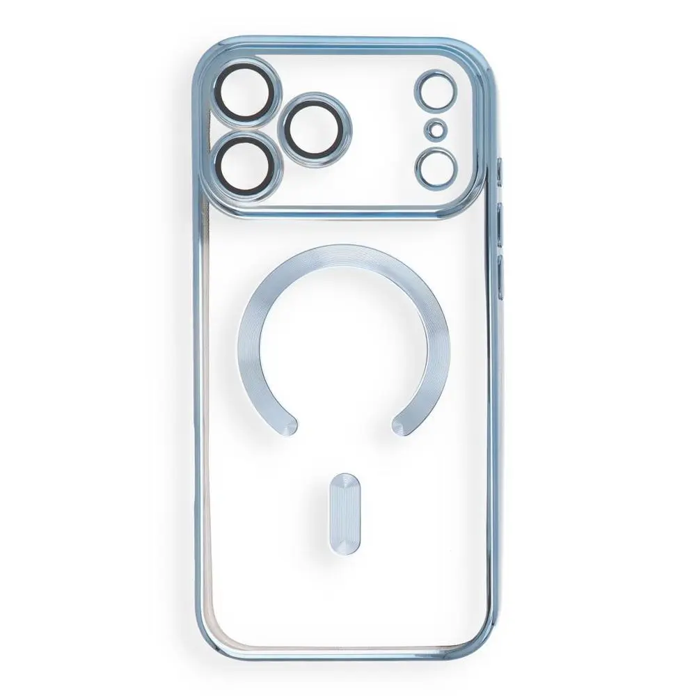 Electro Mag Cover s MagSafe, iPhone 17 Pro Max / 18 Pro Max, modré