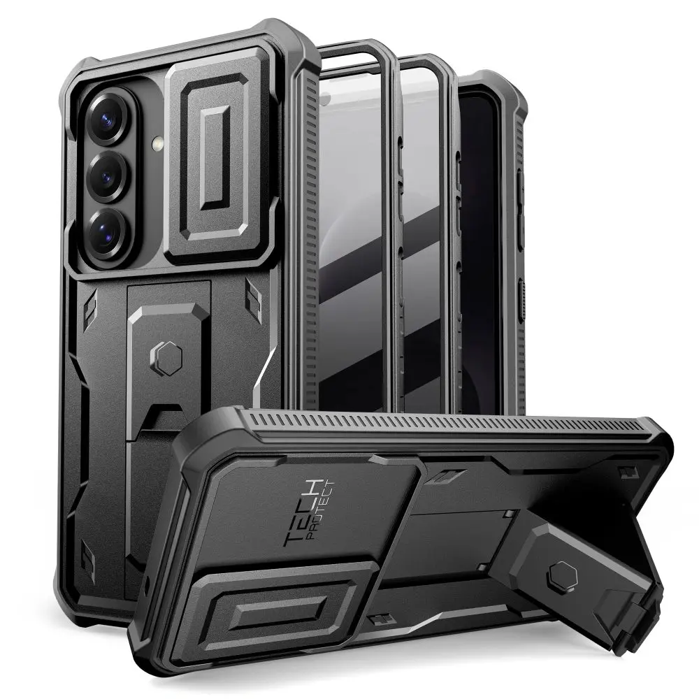 Tech-Protect Kevlar Cam+ pouzdro, 2 kusy, Samsung Galaxy S26, černé