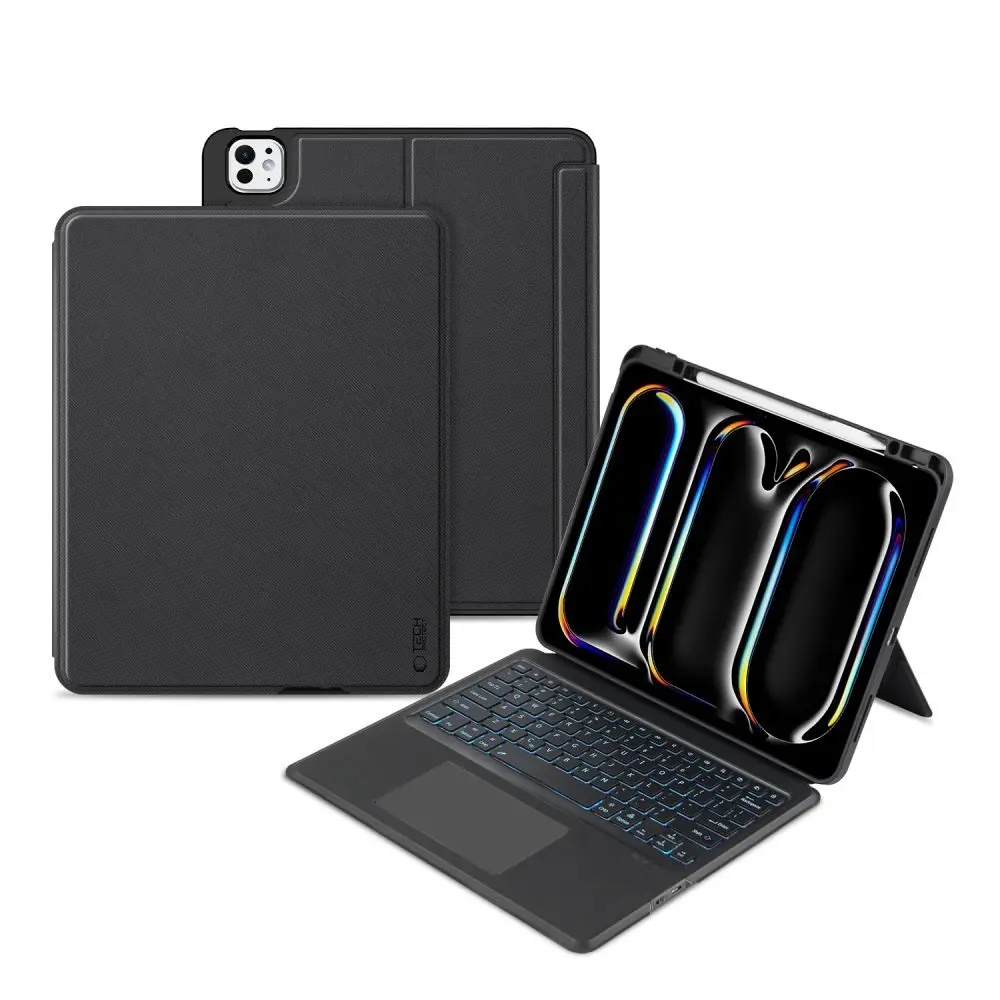 Pouzdro Tech-Protect SCMag Pen + klávesnice pro iPad Pro 13” 7 / 8 / 2024 / 2025–2025, černé