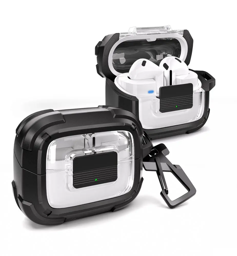 Dexnor odolné pouzdro, Samsung Galaxy Buds 3 / 3 Pro, černé
