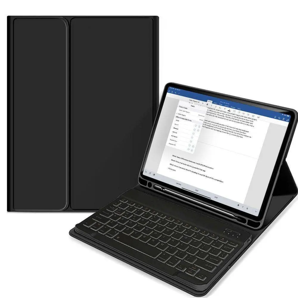 Pouzdro Tech-Protect SC Pen + klávesnice, Apple iPad 10.9 2022 / iPad 11 2025, černé