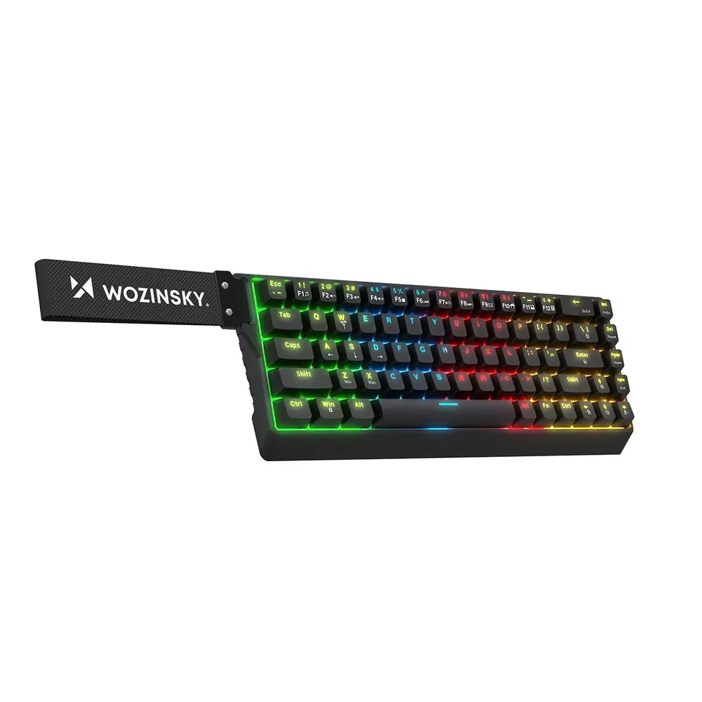 Wozinsky WKGP-1165 Mechanická herní klávesnice s RGB podsvícením, černá