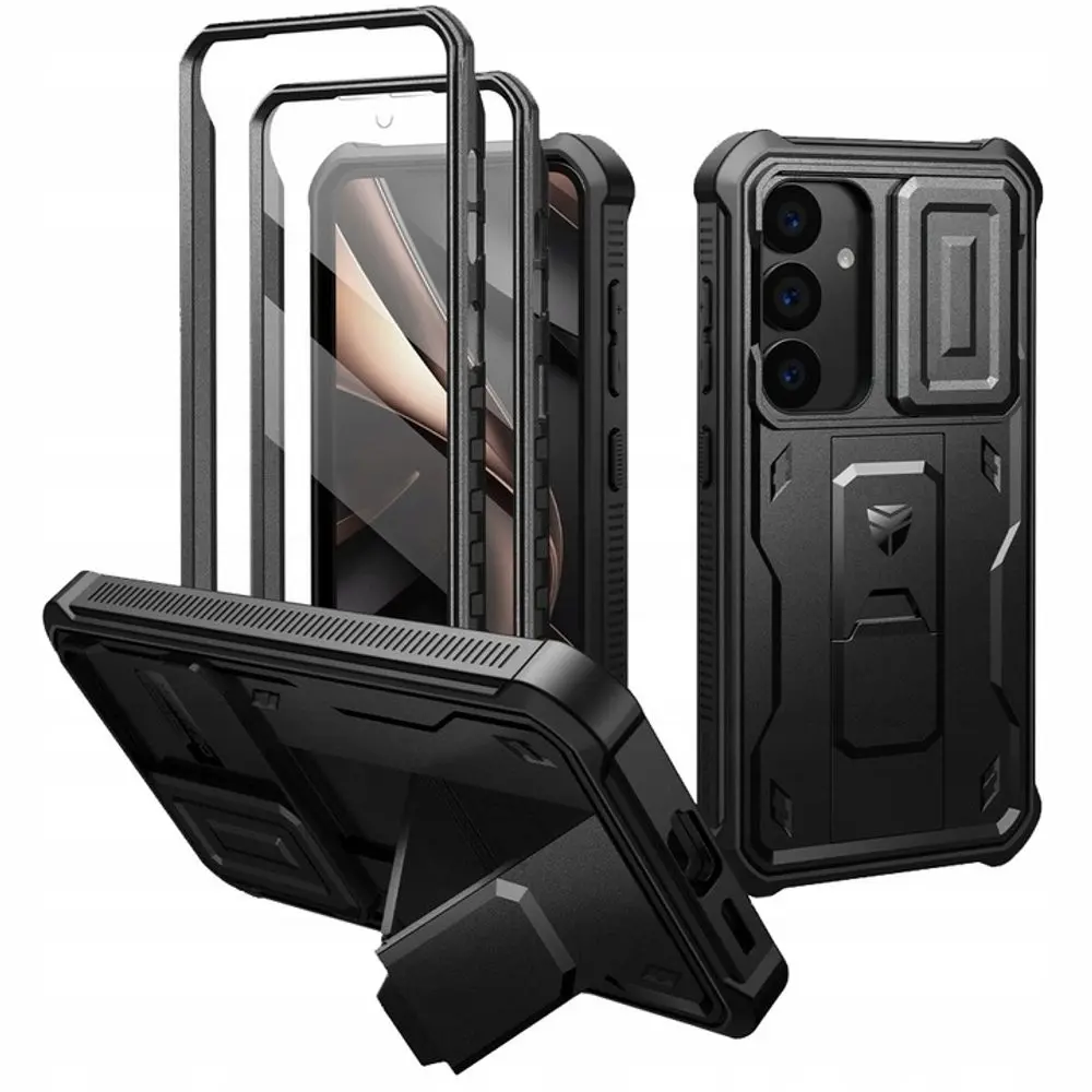 Dexnor 360 Kickstand Camprotector obal Samsung Galaxy S26 Ultra, černý