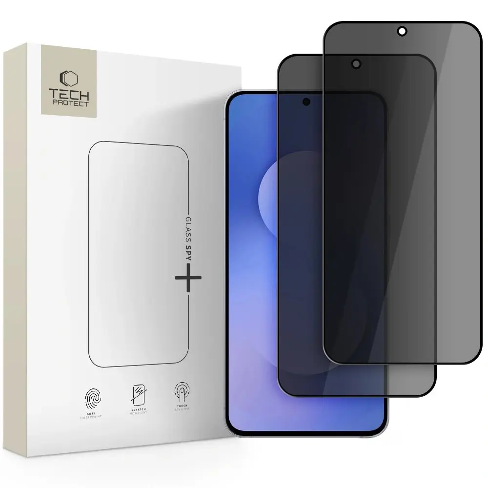 Tech-Protect Tvrzené sklo Privacy, Samsung Galaxy A37 / A57 5G / S25 FE, 2 kusy