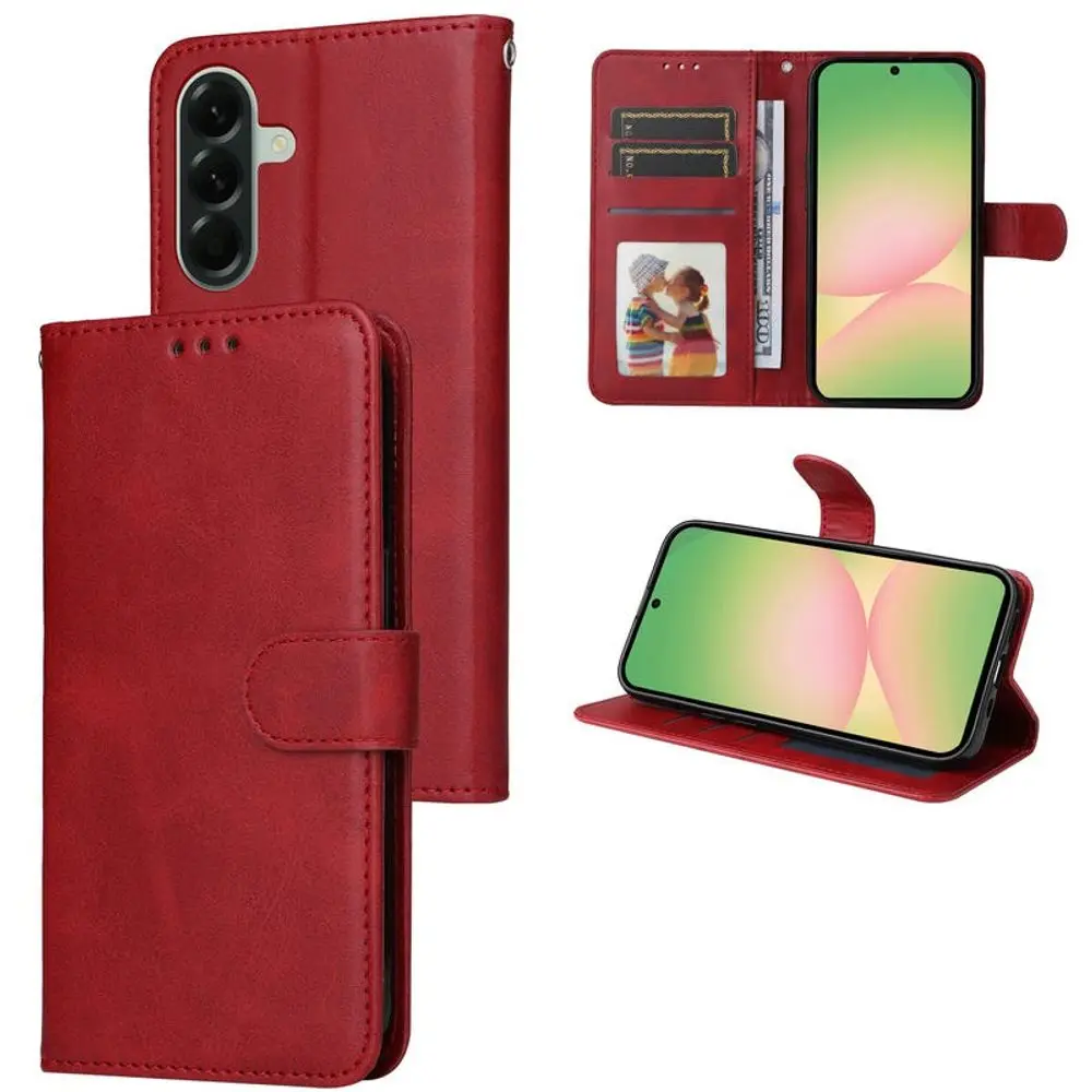 Magnet Case, Samsung Galaxy A57, červený