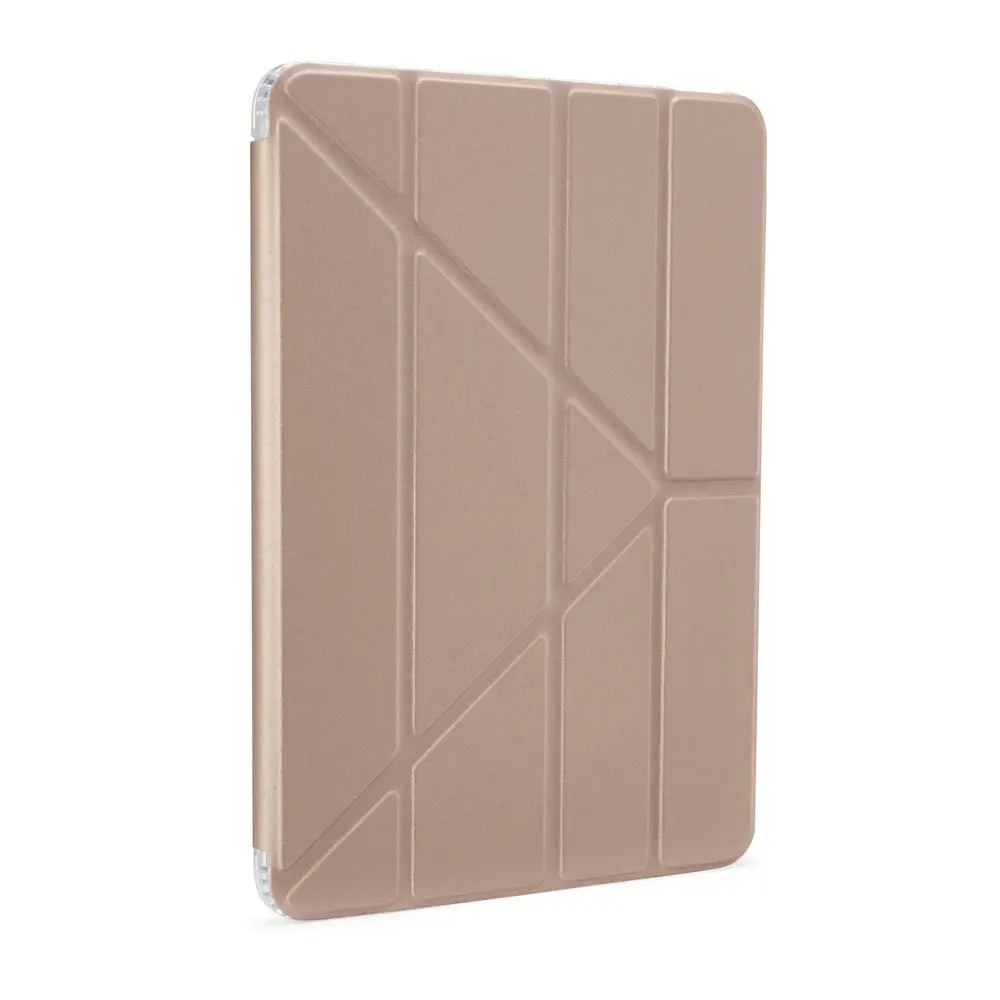 Pipetto Metallic Origami Case pouzdro, Apple iPad Pro 11 2018 / 2020 / 2021 / 2022, růžovo zlaté