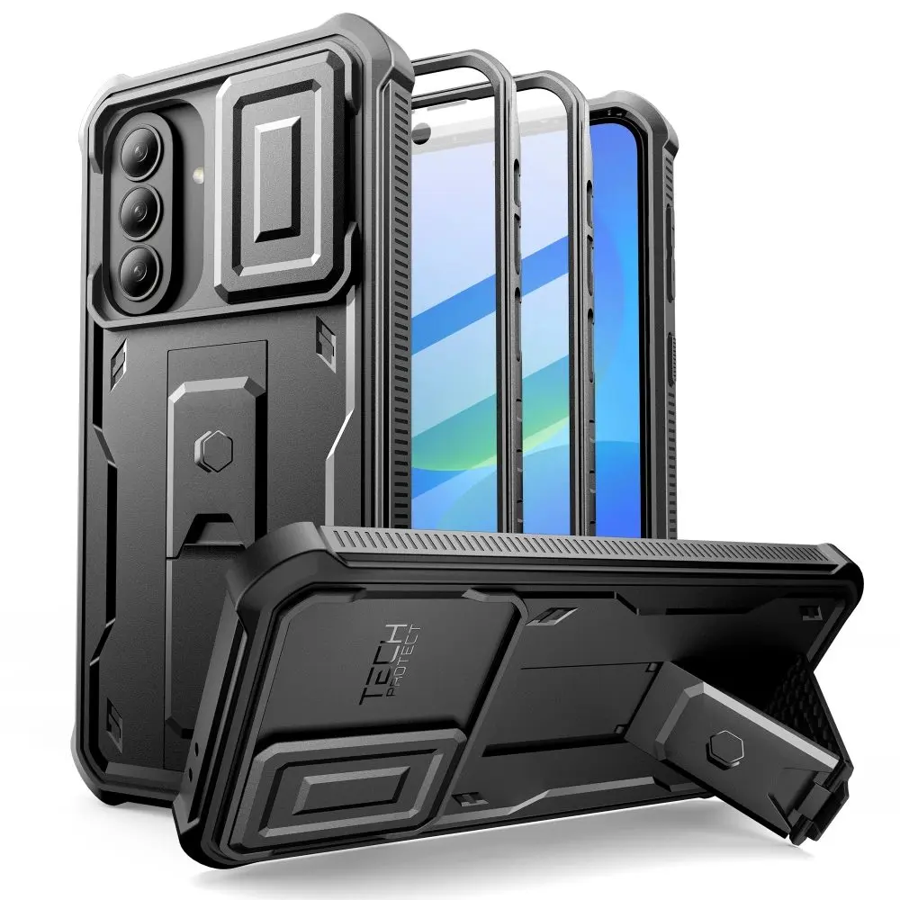 Tech-Protect Kevlar Cam+ pouzdro, Samsung Galaxy A36 / A37 5G, černé