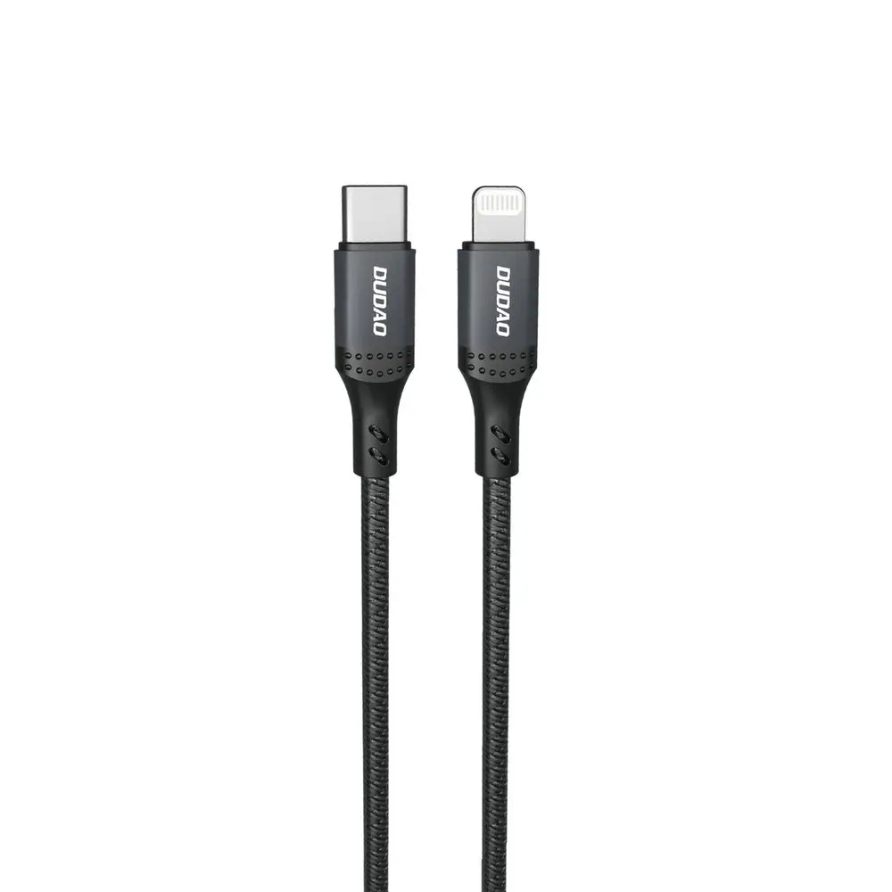 Dudao L3CL kabel USB-C - Lightning, 30W, 2 m, černý