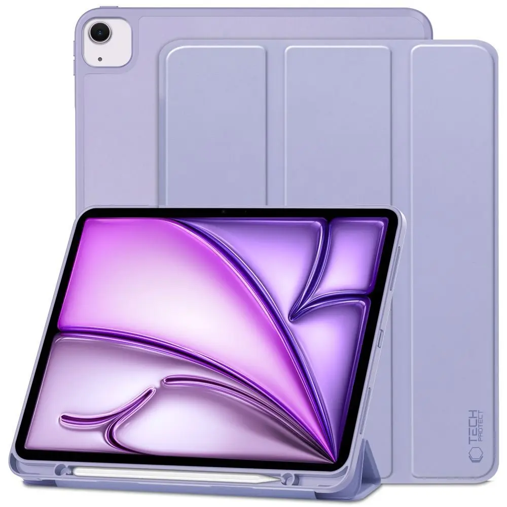 Pouzdro Tech-Protect SC Pen pro Apple iPad Air 13 2024 / 2025 / 2026, fialové