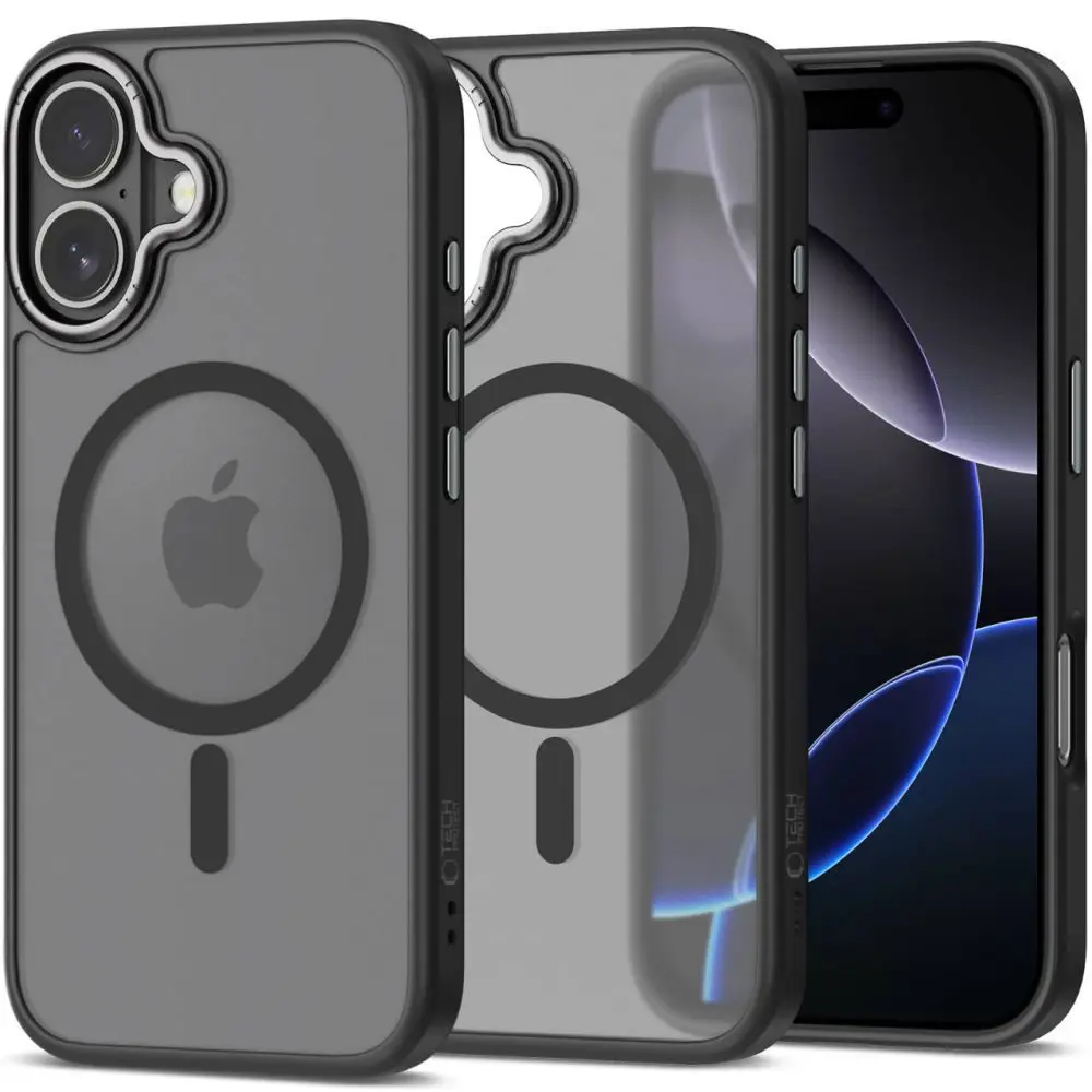 Tech-Protect Magedge MagSafe iPhone 17, černý matný