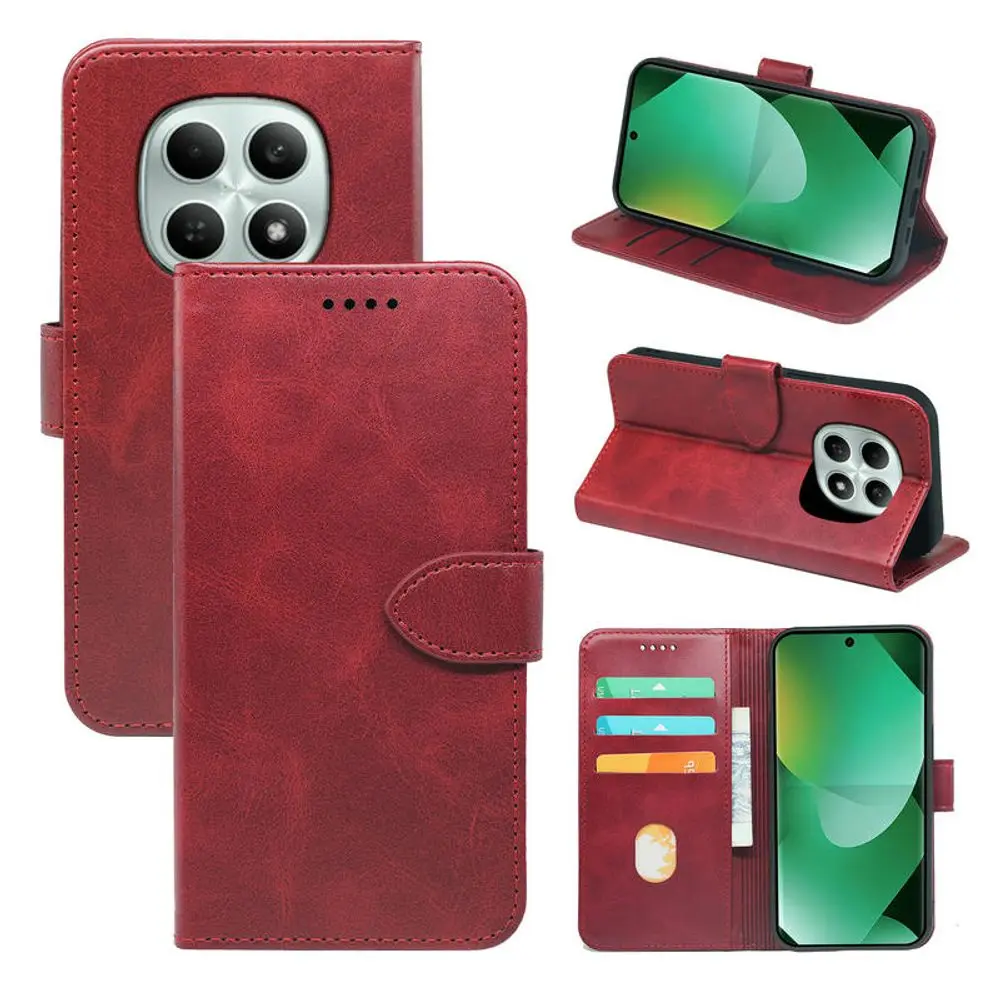 Magnet Case, Xiaomi Redmi Note 15 4G, červený