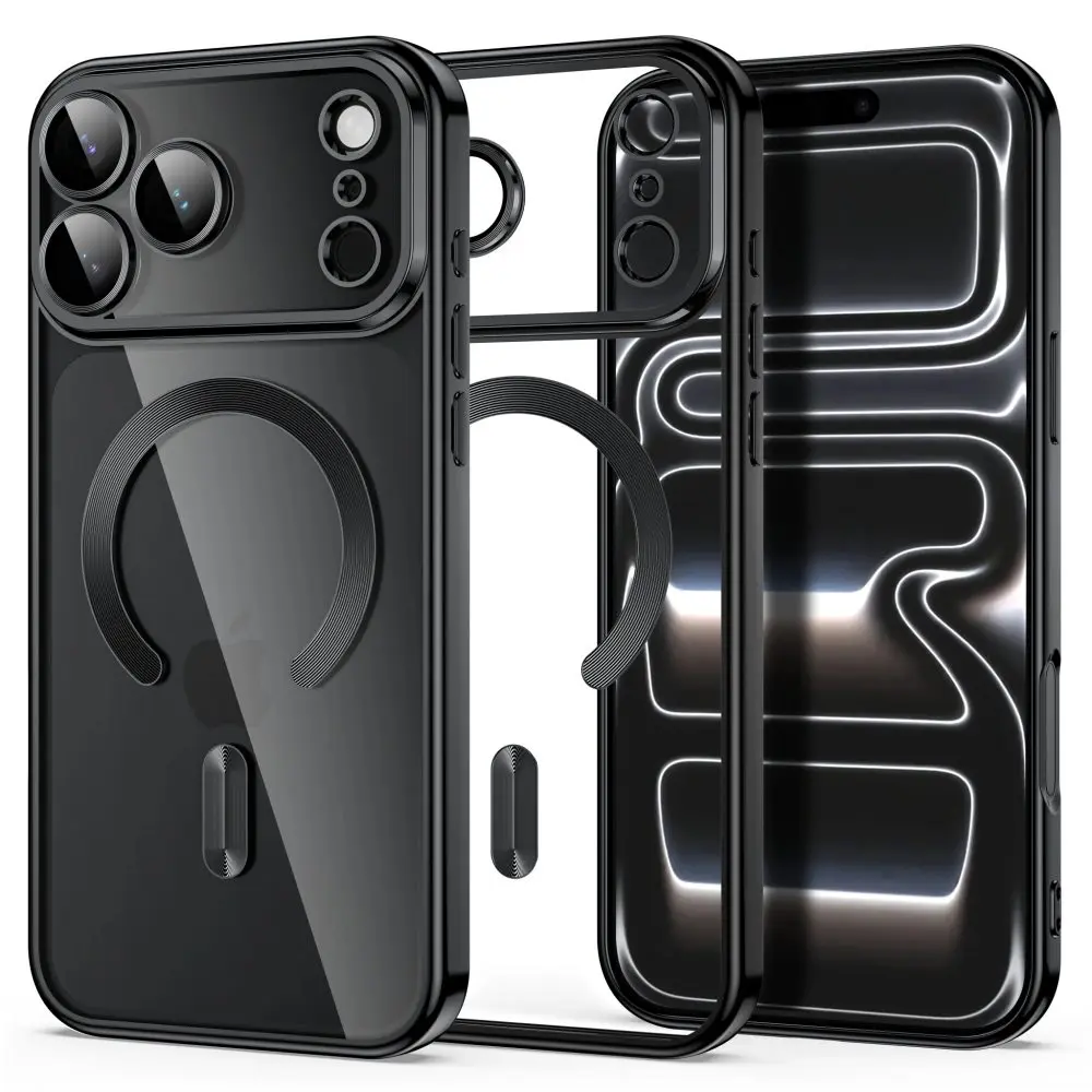 Tech-Protect MagFlex MagSafe iPhone 17 Pro / 18 Pro, lesklá černá