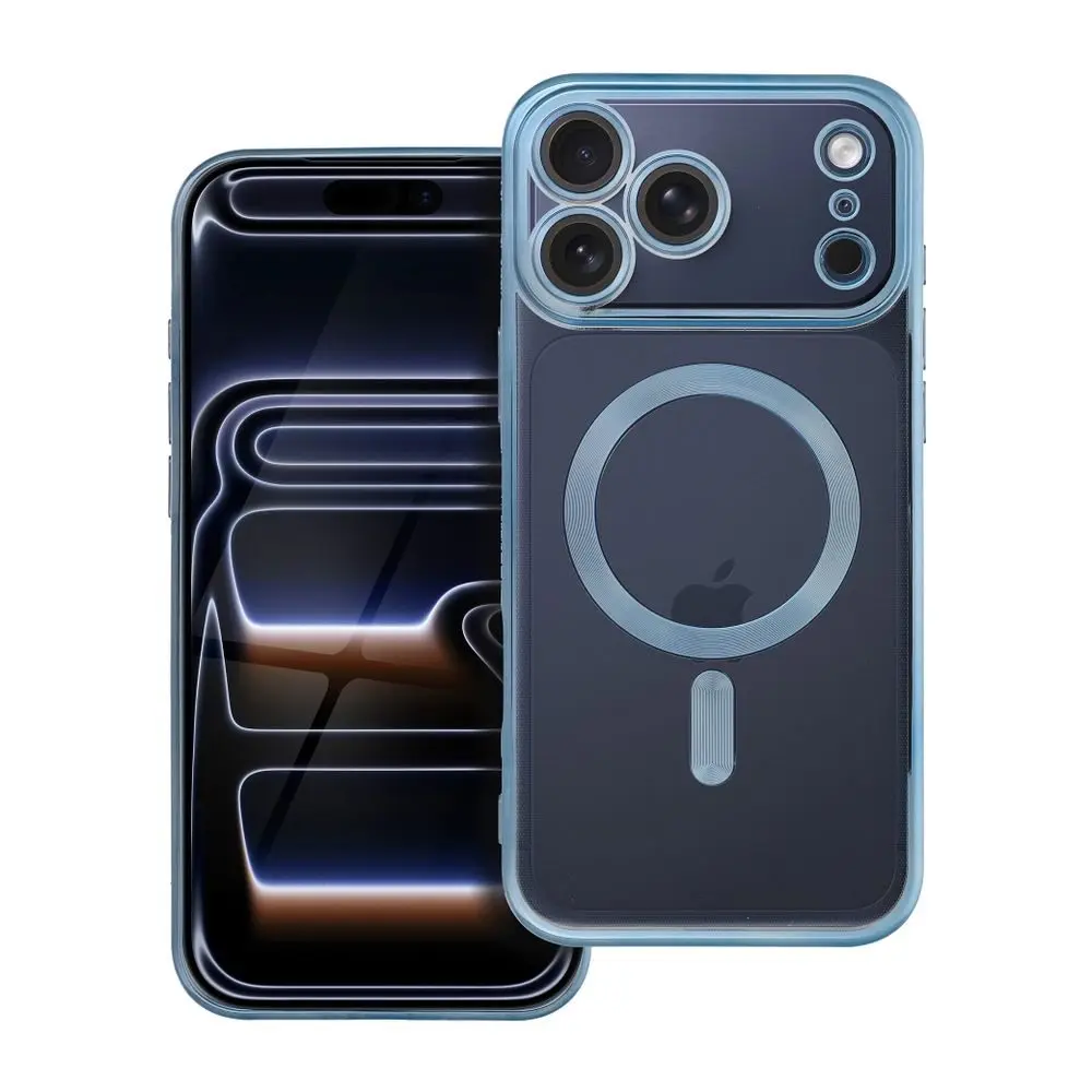 Electro Mag Cover s MagSafe, iPhone 17 Pro Max, modré