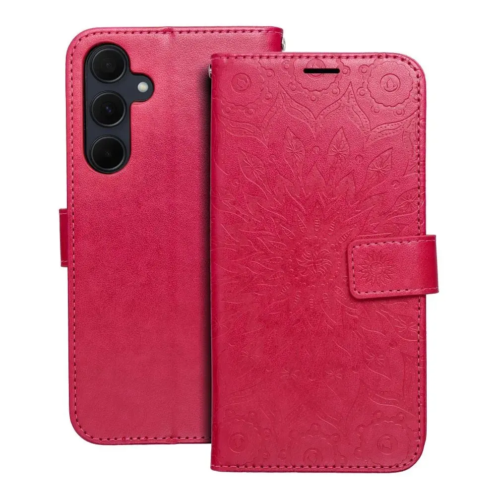 Forcell MEZZO Book case for SAMSUNG A35 5G mandala magenta 599392