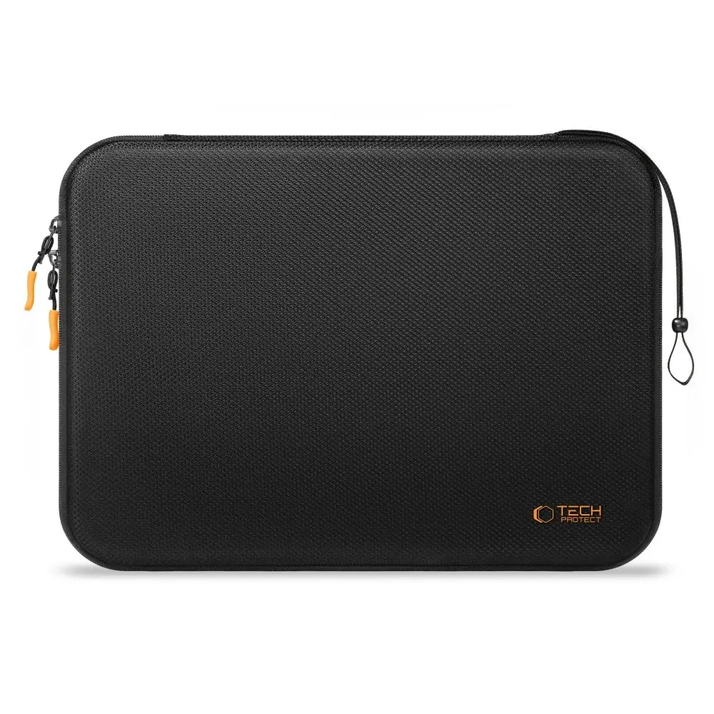 Tech-Protect Hardpouch pouzdro na laptop 13–14", černé / oranžové
