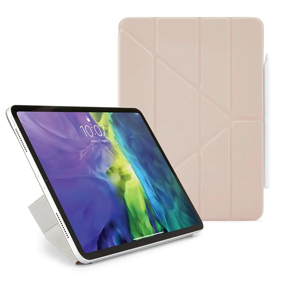 Pipetto Origami Folio, Apple iPad Pro 11 2018 / 2020 / 2021 / 2022, růžové