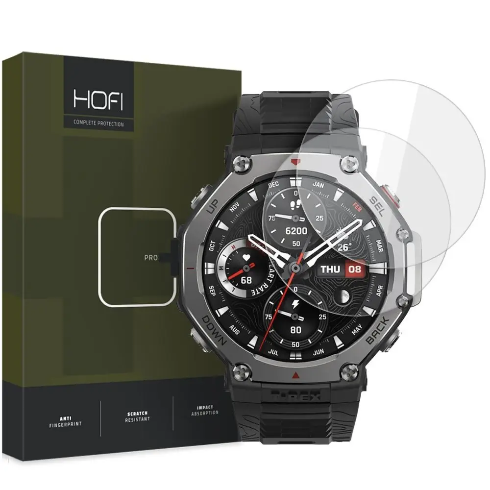 Hofi Pro+ Tvrzené sklo, Amazfit T-Rex 3, 2 kusy