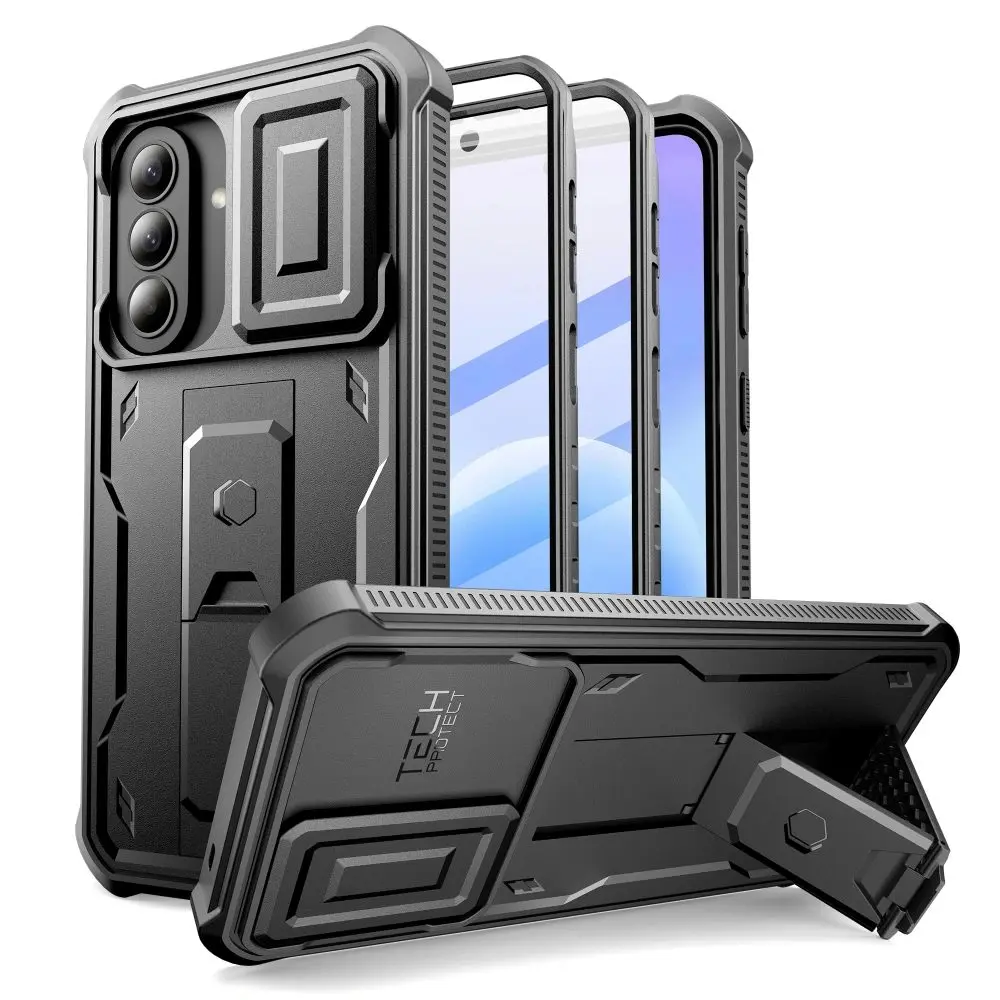 Tech-Protect Kevlar Cam+ pouzdro, Samsung Galaxy A57 5G, černé