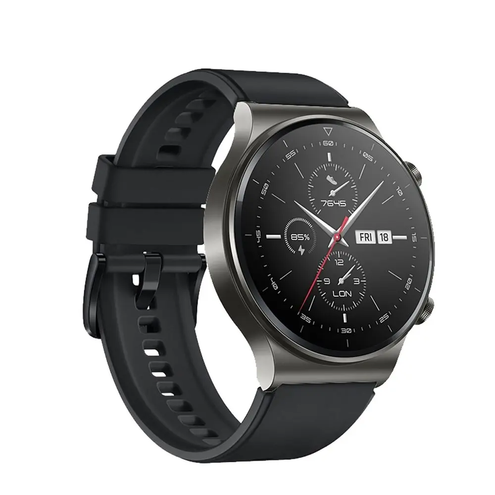 Silikonový řemínek pro Huawei Watch GT 2 / 3 / 4 / 2 Pro / 3 Pro / 4 Pro / GT 2e, černý