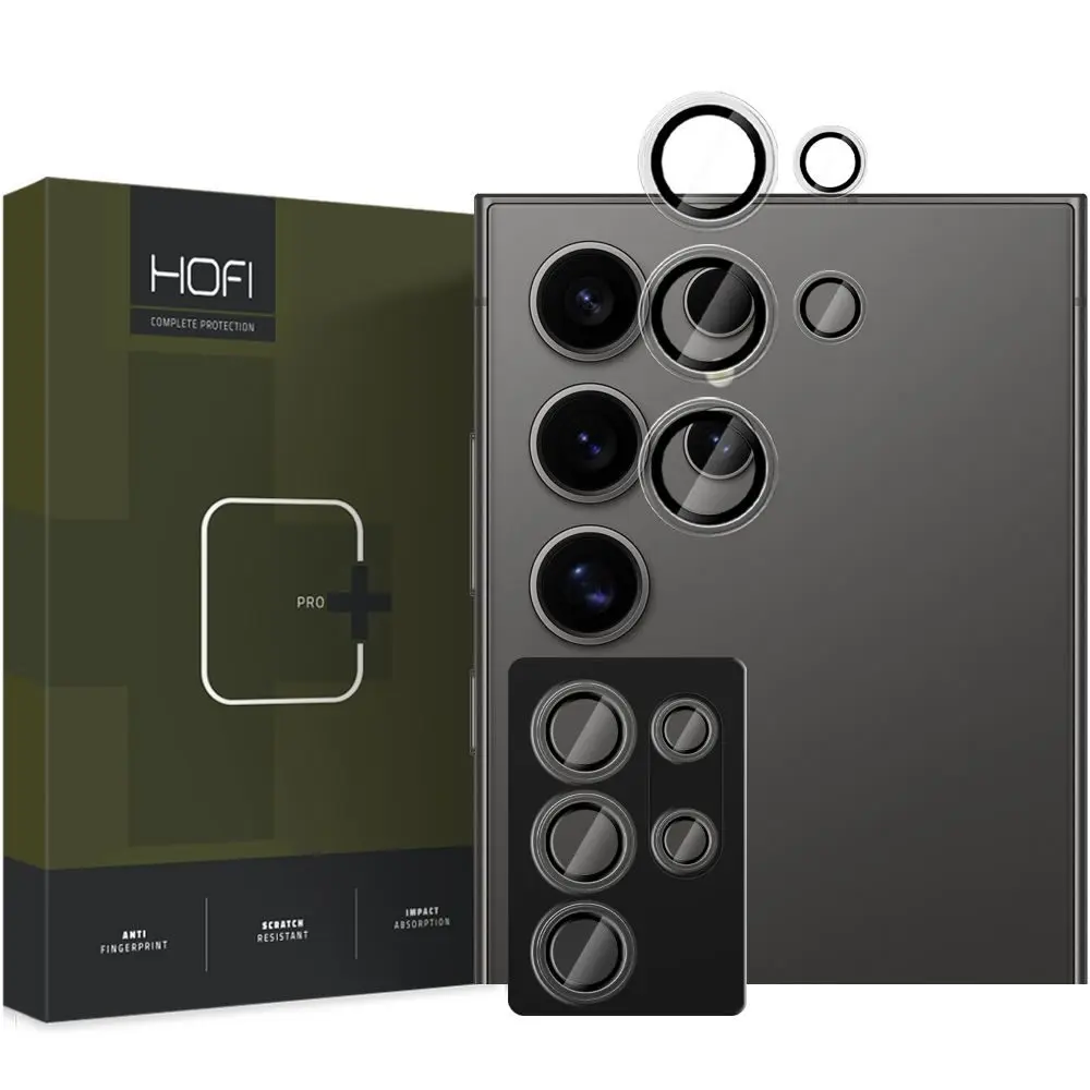 Hofi Camring Pro+, sklíčko pro čočku fotoaparátu, Samsung Galaxy S25 Ultra, průhledné