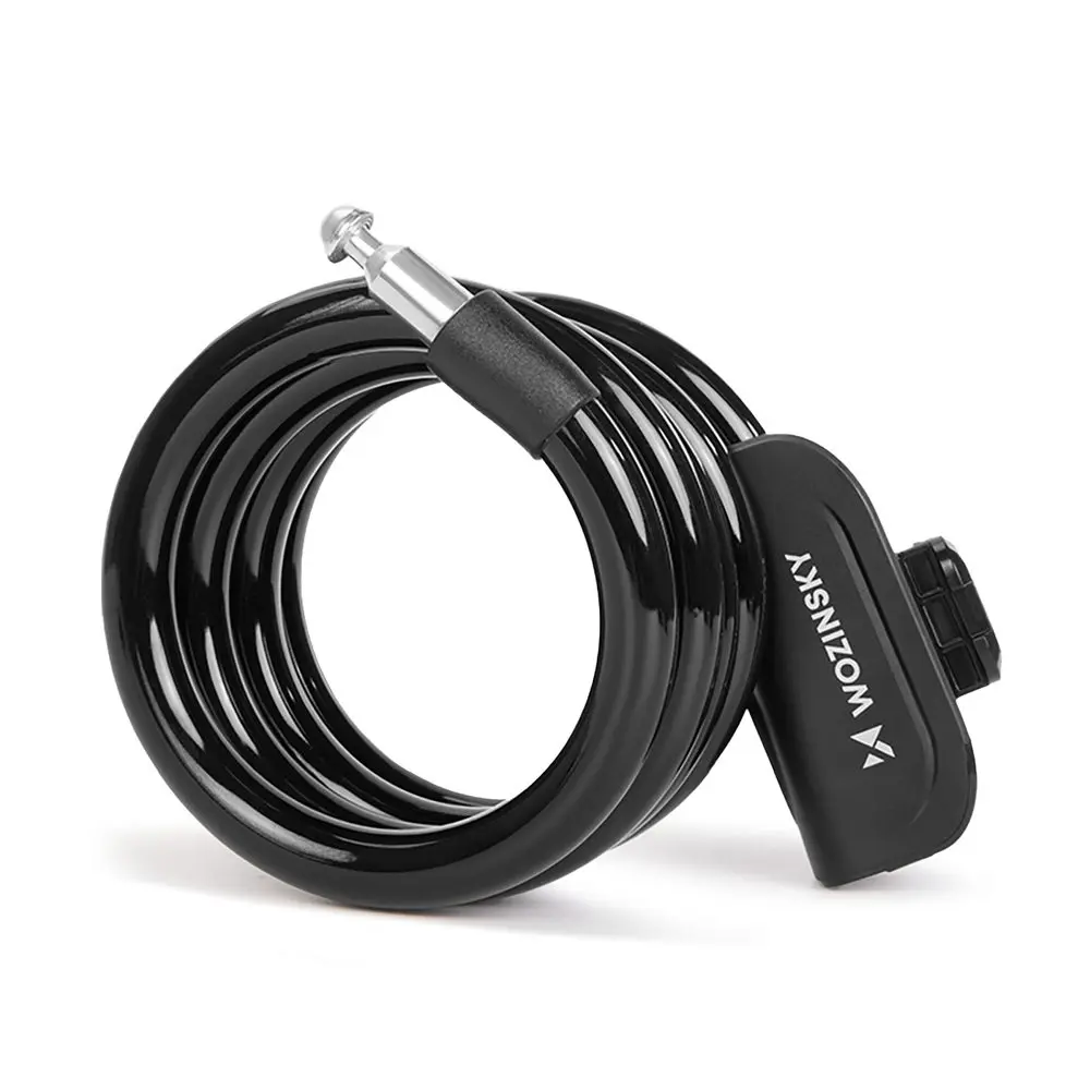 Wozinsky WPB-01R Přenosný zámek na kolo, černý