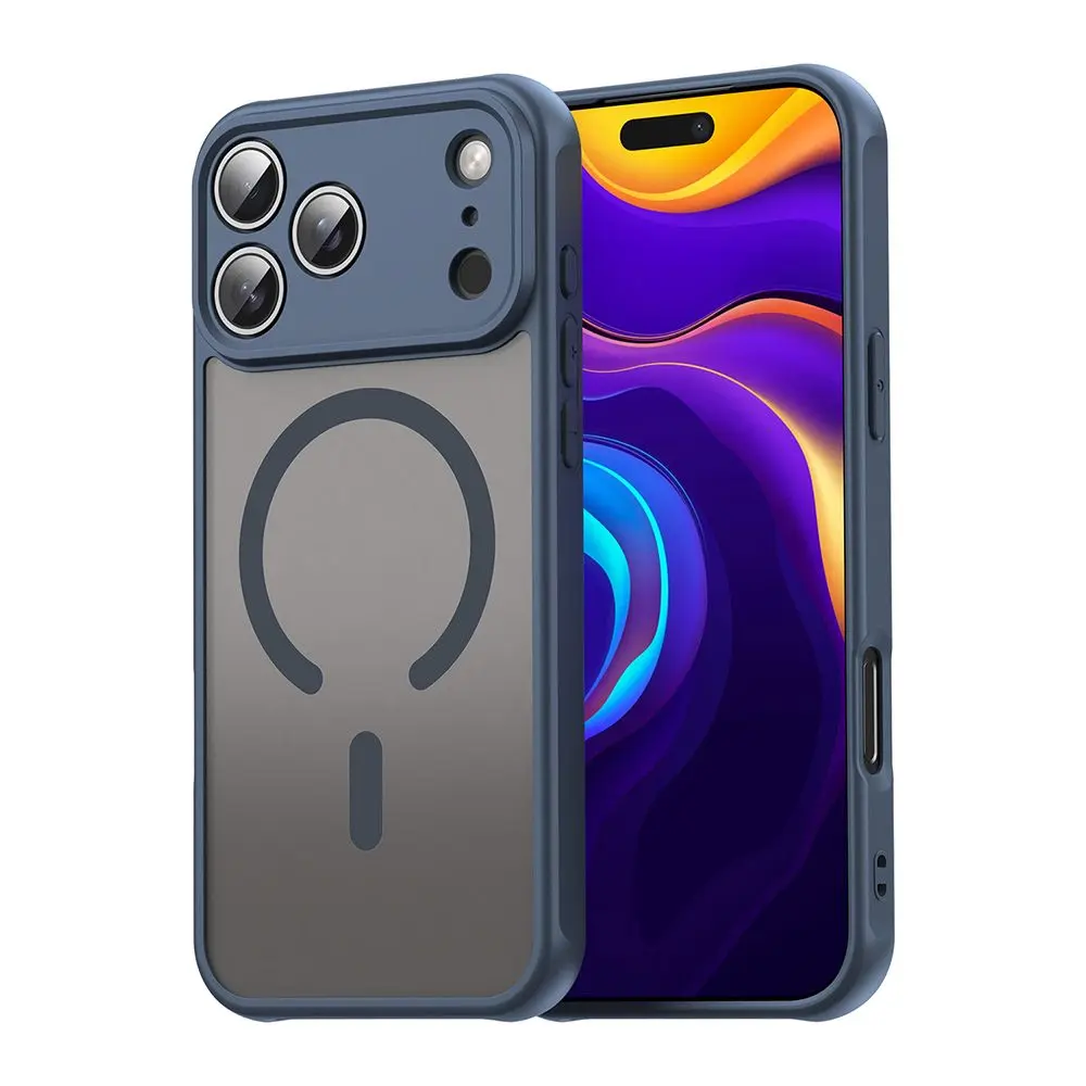 Techsuit HaloFrost II MagSafe pro iPhone 17 Pro Max námořnická modrá