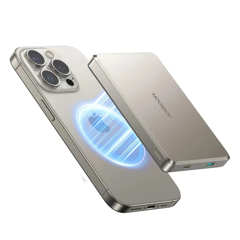 Joyroom Ultratenká hliníková PowerBanka JR-PBM08 Pro 10000mAh, titanium