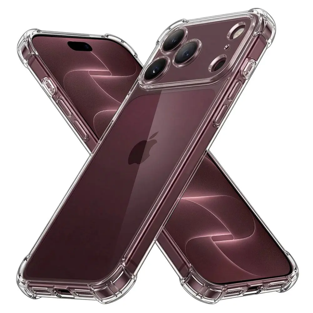 Techsuit Shockproof průhledný obal, iPhone 17 Pro Max / 18 Pro Max