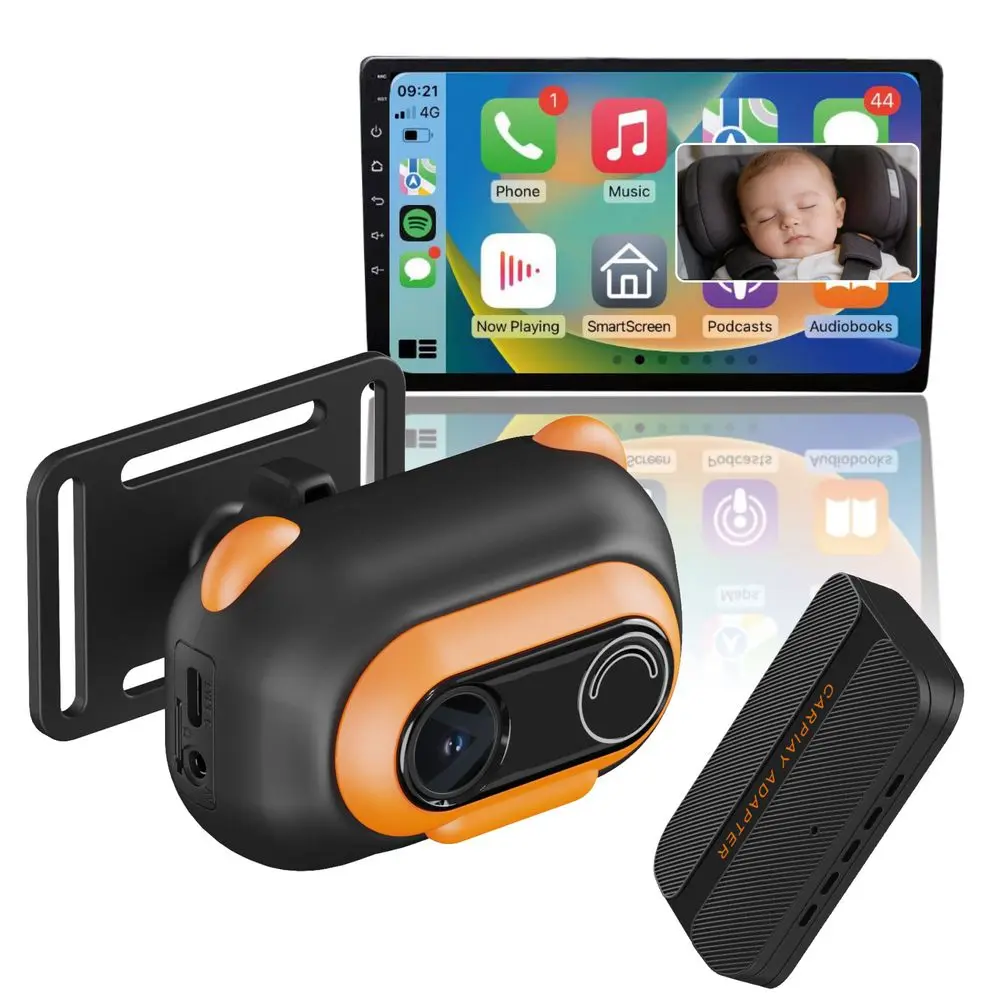 Smart Baby Monitor do auta s CarPlay a Android Auto