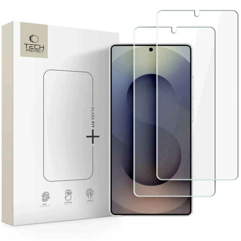 Tech-Protect Tvrzené sklo Fit+ Samsung Galaxy S26 Ultra, průhledné, 2 kusy
