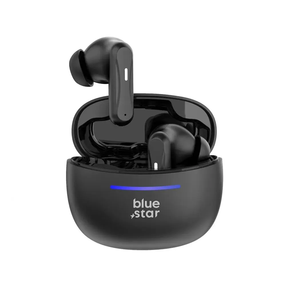 BlueStar Bezdrátová Bluetooth sluchátka TWS BK44, černá