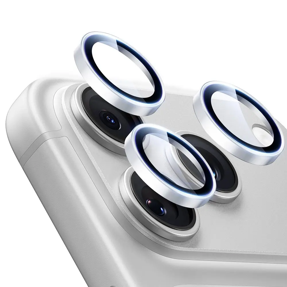 ESR Armorite Tvrzené sklo na čočku fotoaparátu, iPhone 18 Pro / 18 Pro Max, stříbrné