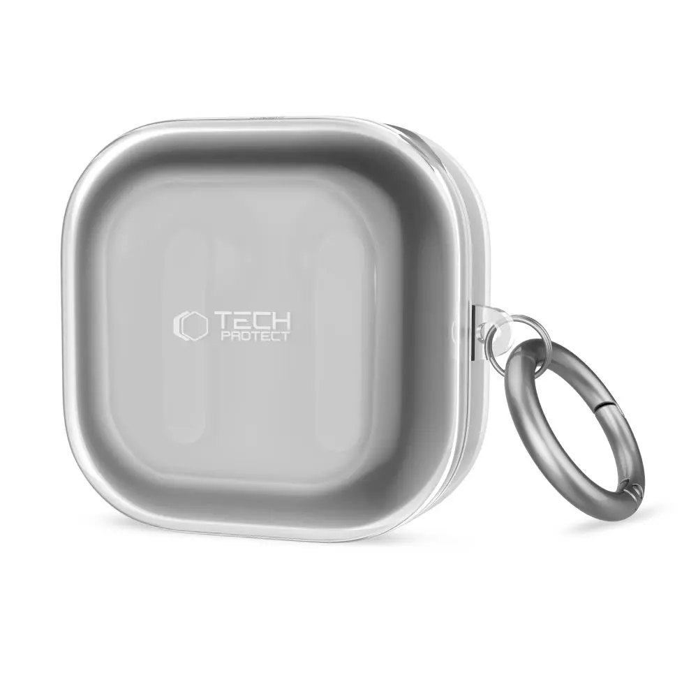 Tech-Protect FlexAir pouzdro, Samsung Galaxy Buds 4 / 4 Pro, průhledné