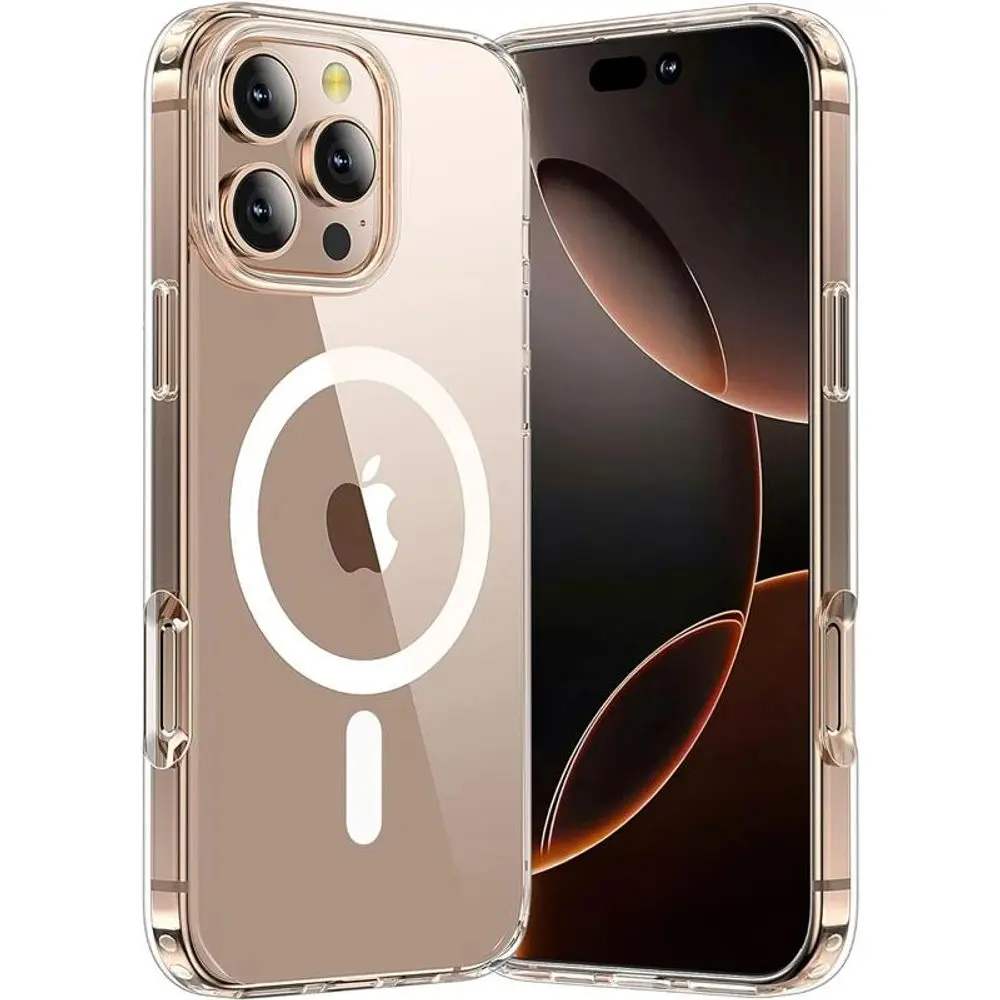 Tech-Protect Flex MagSafe, iPhone 16 Pro Max, průhledný