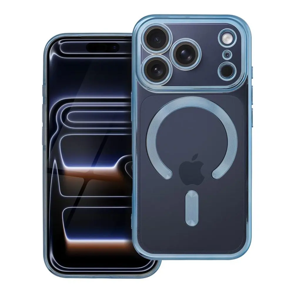 Electro Mag Cover s MagSafe, iPhone 17 Pro / 18 Pro, modré