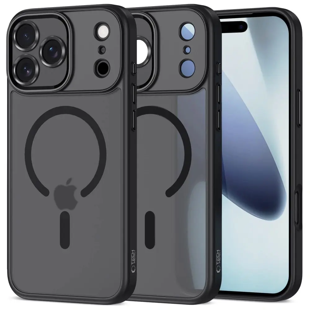 Tech-Protect MagCam MagSafe, iPhone 17 Pro, černý matný
