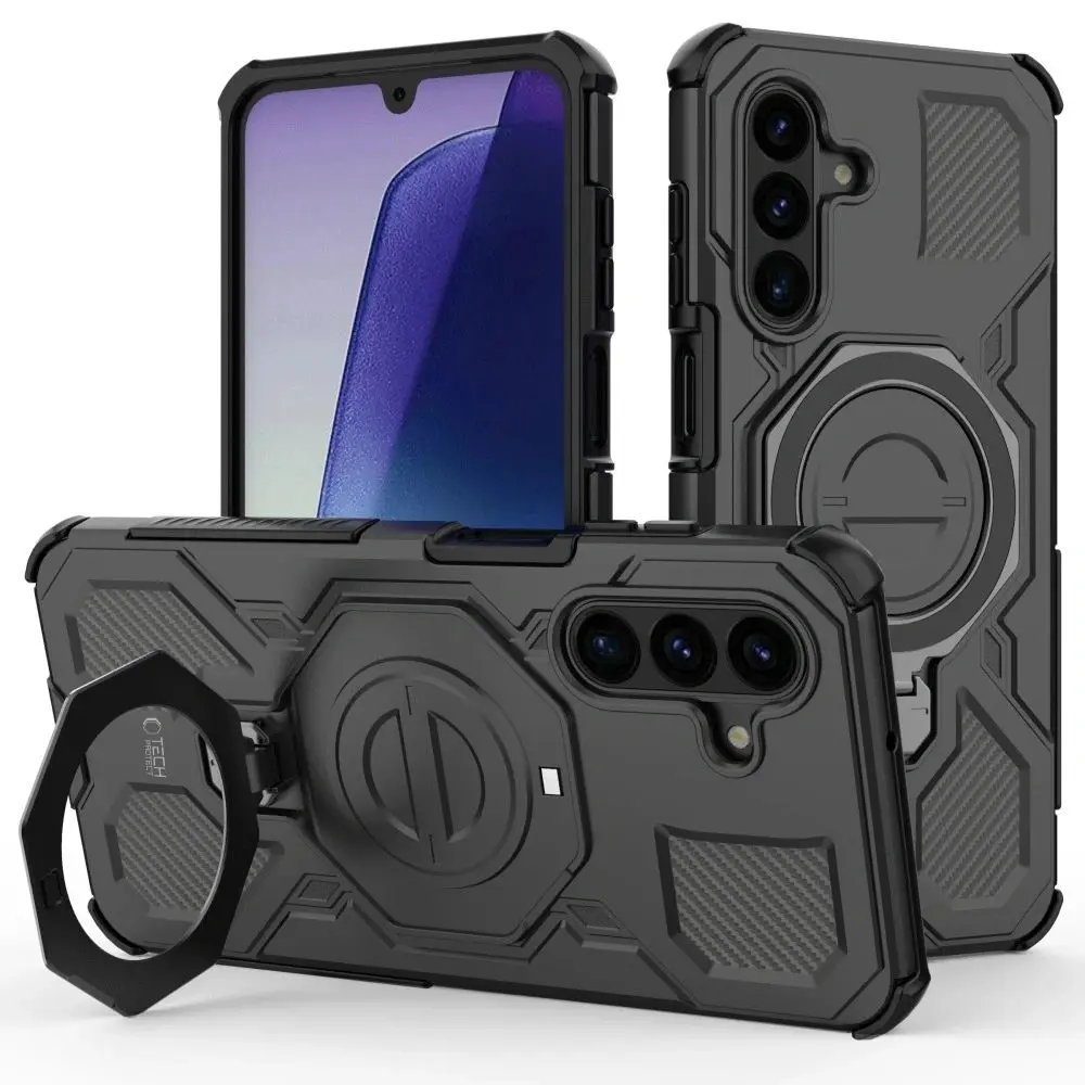 Tech-Protect TacticStand MagSafe, Samsung Galaxy A17 / A18, matná černá