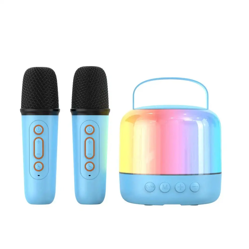 Bezdrátový karaoke set pro děti, modrý