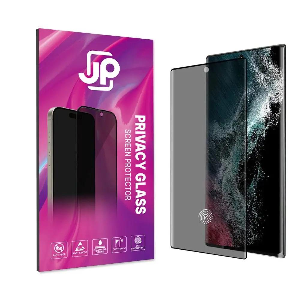 JP Privacy Tvrzené sklo, Samsung Galaxy S23 Ultra, černé