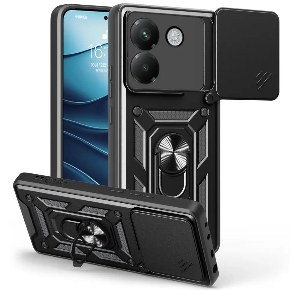 Tech-Protect CamShield Pro Xiaomi Poco M7 Pro 5G, černý